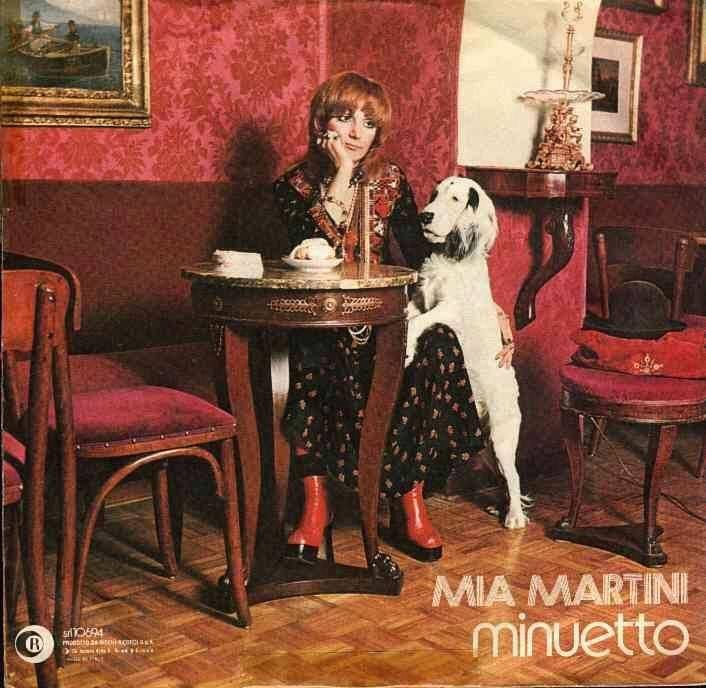 Mia Martini, copertina Minuetto