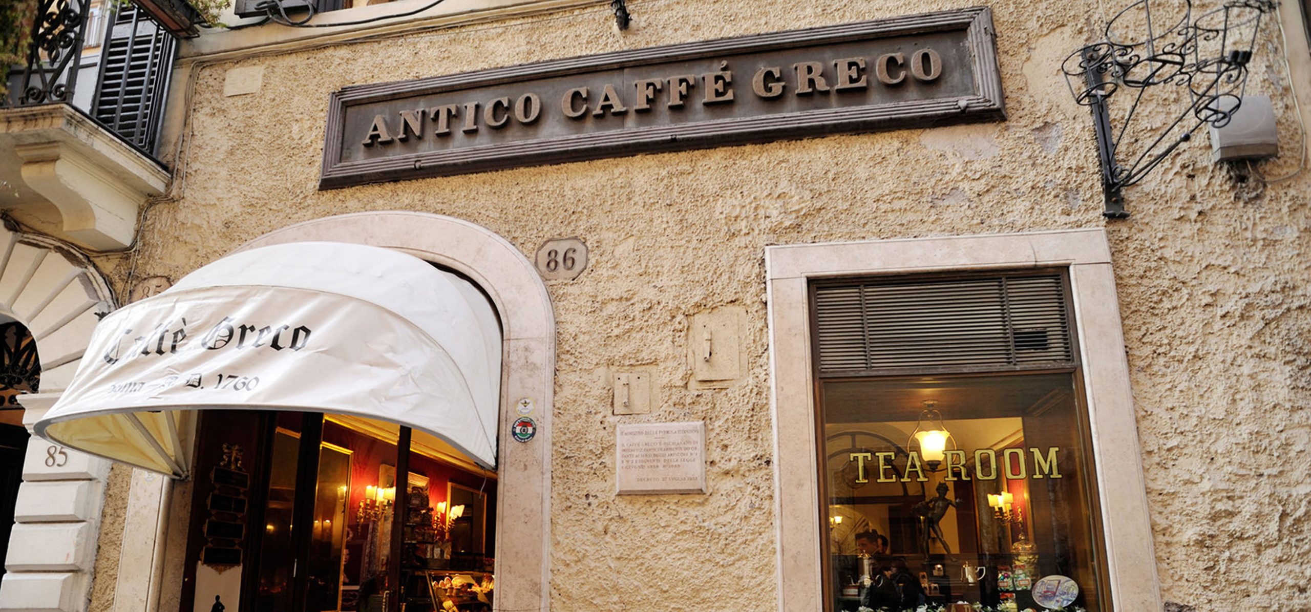 Il miglior caffè di Roma dal 1760 Antico Caffè Greco